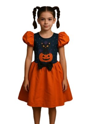 Vestido Abóbora Halloween