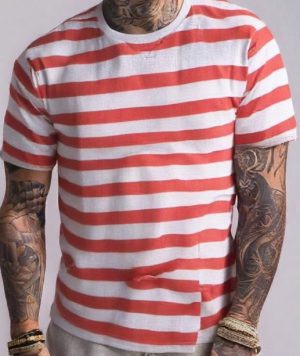 Camisa Malandro Vermelho e Branco
